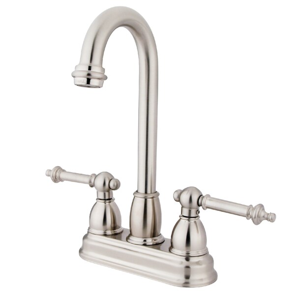 Kingston Brass Bar Faucet, Brushed Nickel KB3498TL - main